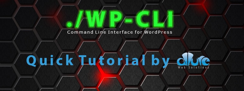 WP-CLI Quick Tutorial