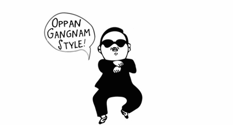 Gangnam-style Loading Animation